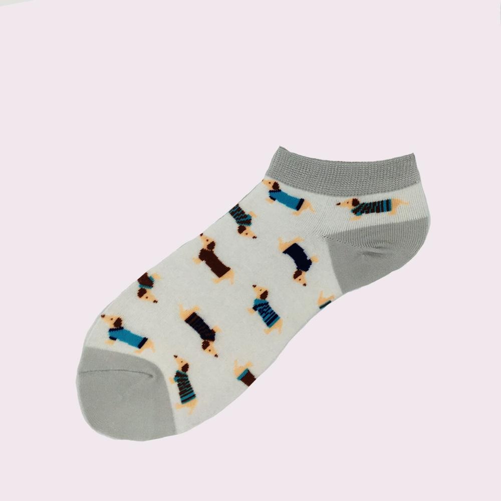 Tier Frauen Socken Bunte Nette Wurst Hund Baumwolle Cartoon Paar Dame Mädchen Frühling Sommer Socken