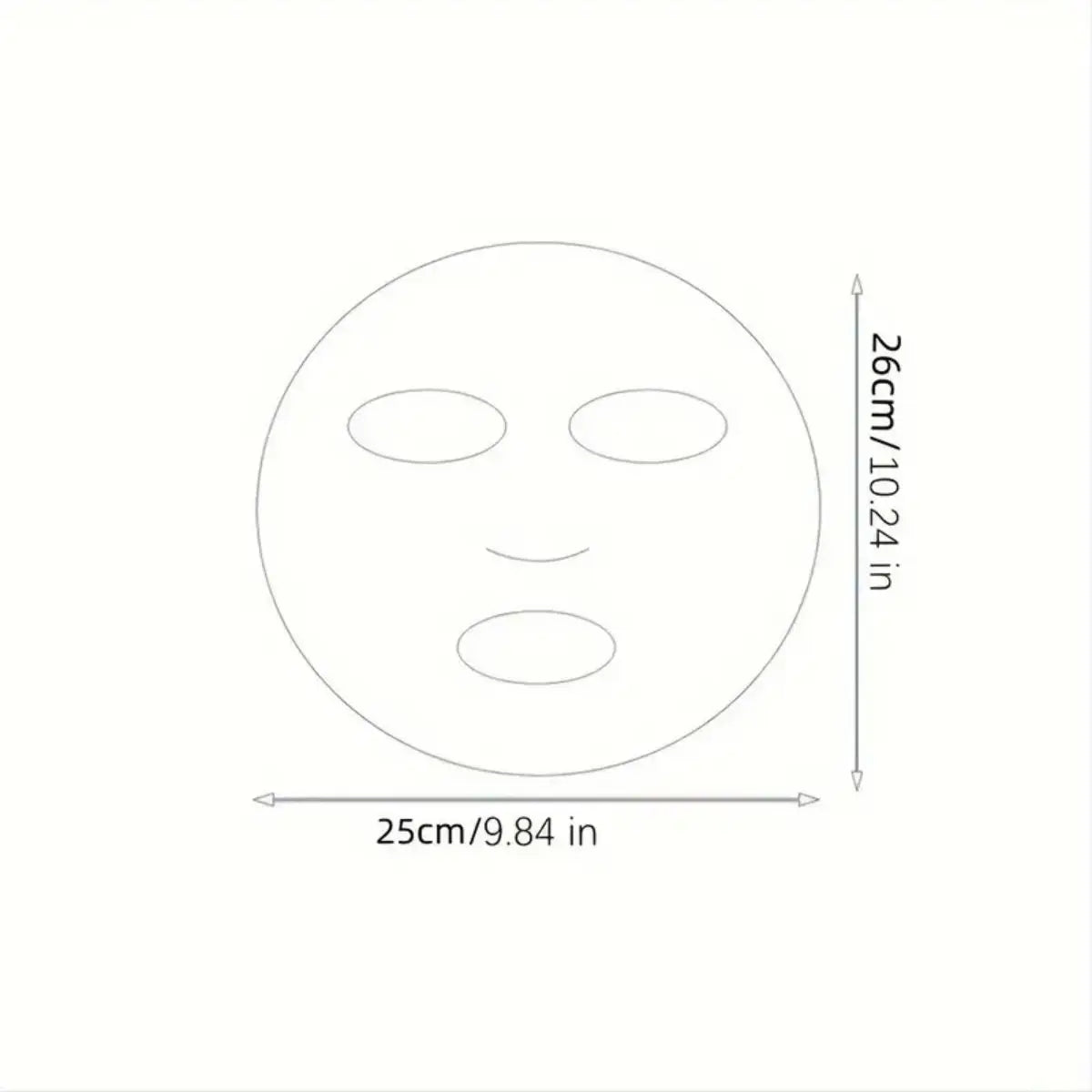 100 Stück unparfümierte Gesichtsmasken-Papierblätter - feuchtigkeitsspendend, feuchtigkeitsspeichernd, Einweg-DIY-Folie für die Hautpflege, weichmachend