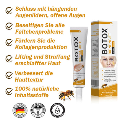 ✨🍀Jetzt jugendliche Haut zurückgewinnen ✅Furzero™ Botox Bienengift Falten- und Fleckencreme-Letzter Tag der Aktion: 70 % Rabatt