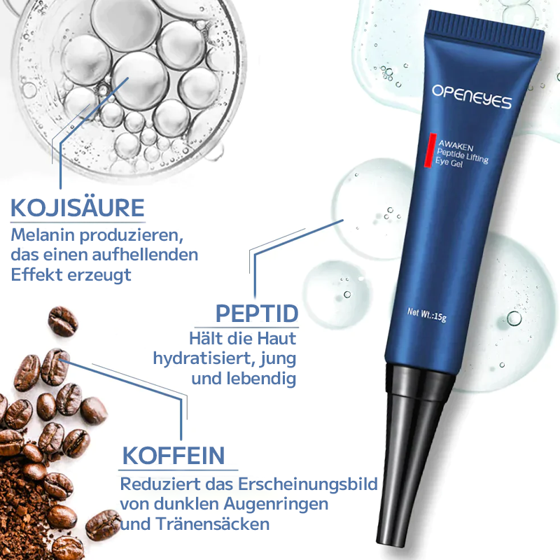 OPENEYES Erwachen Peptid-Straffendes Augengel-