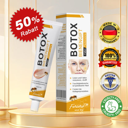 ✨🍀Jetzt jugendliche Haut zurückgewinnen ✅Furzero™ Botox Bienengift Falten- und Fleckencreme-Letzter Tag der Aktion: 70 % Rabatt