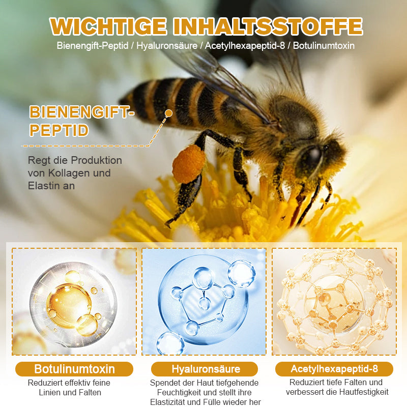 ✨🍀Jetzt jugendliche Haut zurückgewinnen ✅Furzero™ Botox Bienengift Falten- und Fleckencreme-Letzter Tag der Aktion: 70 % Rabatt