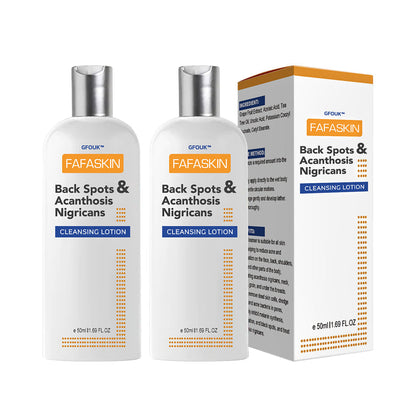 🧡GFOUK™ FAFASKIN Rückenflecken und Akanthose Nigricans Reinigungslotion-Letzter Tag: 50 % Rabatt
