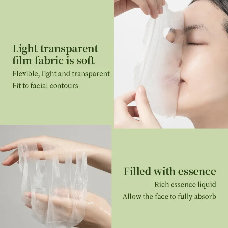 Maske mit Fruchtgeschmack, feuchtigkeitsspendendes und nährendes Hautpflegeprotein, das den Teint sanft aufhellt, Maske auf Pflanzenbasis