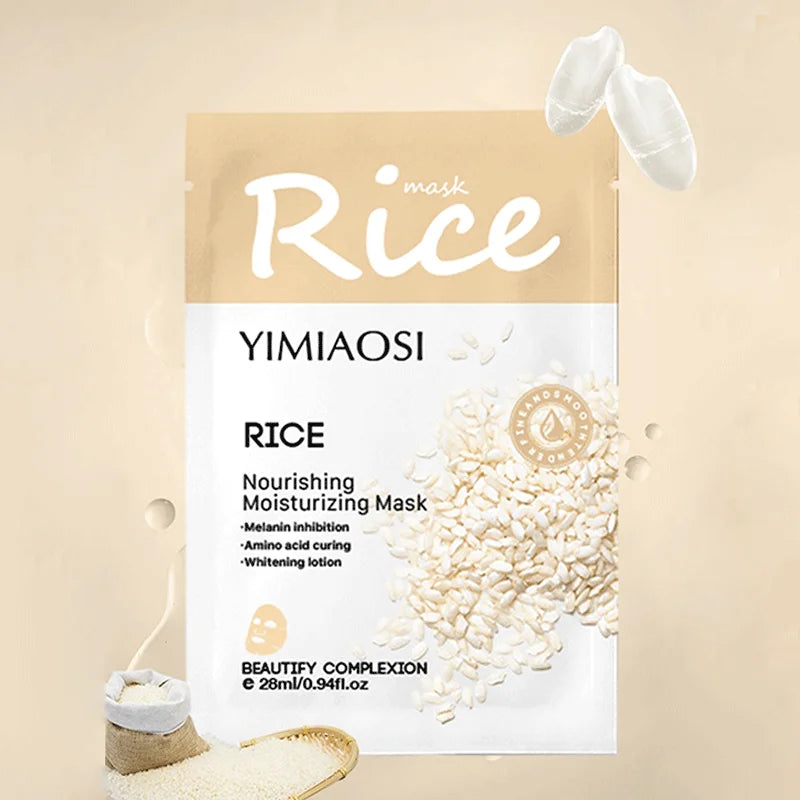 Maske mit Fruchtgeschmack, feuchtigkeitsspendendes und nährendes Hautpflegeprotein, das den Teint sanft aufhellt, Maske auf Pflanzenbasis